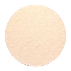 Gator 13 in. D Non-Woven Natural/Polyester Fiber Floor Pad Disc White