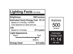 Feit Electric acre Enhance PAR20 E26 (Medium) LED Bulb Daylight 50 Watt Equivalence 1 pk