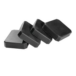 Irwin Quick-Grip Plastic Replacement Pads For Black 4 pc