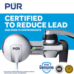PUR Maxion Faucets Horizontal Faucet Mount Filter For PUR