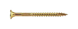 Screw Products No. 8 S X 2 in. L Star Yellow Zinc-Plated Wood Screws 5 lb lb 743 pk