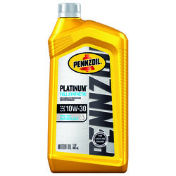 Pennzoil Platinum 10W-30 4-Cycle Synthetic Motor Oil 1 qt