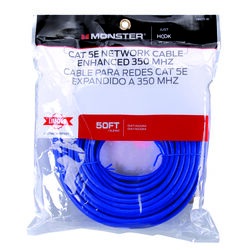 Monster Just Hook It Up 50 ft. L Category 5E Networking Cable