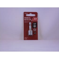 Ace 3/8 in. drive S X 1-3/4 in. L Chrome Vanadium Steel Magnetic Nut Setter 1 pc