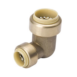 BK Products ProLine 3/4 in. Push T X 1/2 in. D Push Brass Reducing Elbow