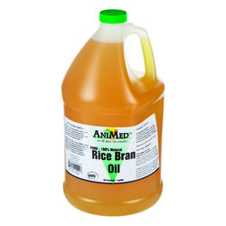 Durvet Liquid Rice Bran Oil For Horse 1 gal