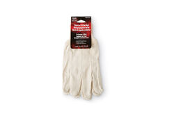Boss Men's Indoor/Outdoor Clute Cut Work Gloves White L 1 pair