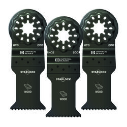 Imperial Blades Starlock 3-3/4 in. L High Carbon Steel Oscillating Saw Blade 3 pk