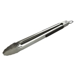 Grill Mark Stainless Steel Black/Silver Grill Tongs