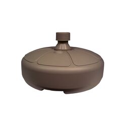 Adams Brown Resin Umbrella Base 15 in. L X 15 in. W X 5.5 in. H