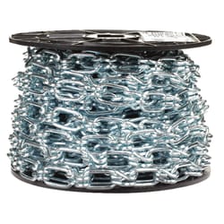 Campbell Chain No. 3/0 in. Single Loop Carbon Steel Lock Single Loop Chain 5/32 in. D X 50 ft. L