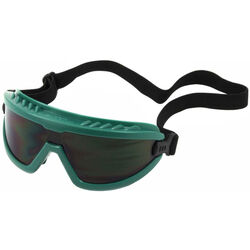 Forney Barricade 2.2 in. L X 6.5 in. W Anti-Fog Oxy-Acetylene Welding Goggles Black #5 Shade Num