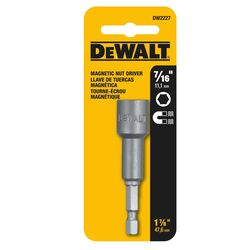 DeWalt 7/16 in. S X 1-7/8 in. L Heat-Treated Steel Nut Driver 1 pc