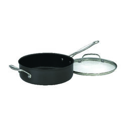 Cuisinart Chef's Classic Stainless Steel Saute Pan 5.5 Black