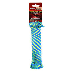 SecureLine 5/32 in. D X 50 ft. L Blue/Yellow Braided Nylon Paracord