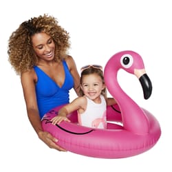 BigMouth Inc. Pink Vinyl Inflatable Flamingo Baby Float