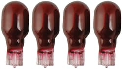 Moonray 4 W T5 1.5 in. L Replacement Bulb Red Tubular 4 pk