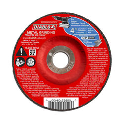 Diablo 4 in. D X 5/8 in. S Aluminum Oxide Metal Grinding Disc 1 pc
