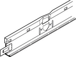 USG Donn Brand SDX/SDXL24 144 in. L X 1.5 in. W 0 in. Main Tee Standard Grid 20 pk