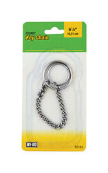 Hy-Ko 2GO Nickel-Plated Steel Silver Split Ring Key Chain