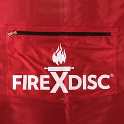 FireDisc Fireman Red Grill Cover For FireDisc Grills
