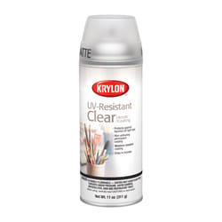 Krylon Matte Clear UV Resistant Acrylic Coating Spray 11 oz
