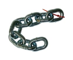 Baron G30 Welded Steel Coil Chain 3/8 in. D X 45 ft. L