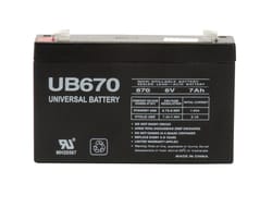 Universal Power Group UB670 7 Lead Acid Automotive Battery