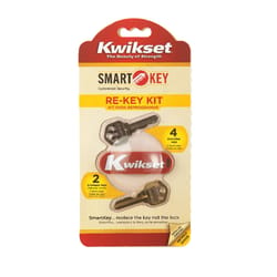 Kwikset Metal Smart Key Re-Key Kit 1 pk