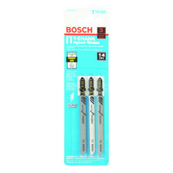 Bosch 4 in. Metal T-Shank Ground teeth and taper ground back Jig Saw Blade 14 TPI 3 pk