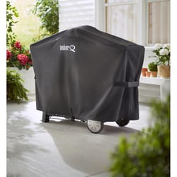 Weber Black Grill Cover For Q2000 series with cart and Q3000 Series Grills