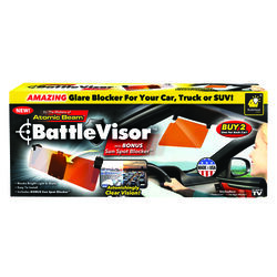 BattleVisor 11 in. L X 5 in. W Copper Glare Blocker