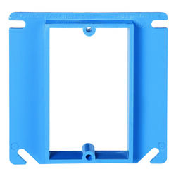 Carlon Square PVC 1 gang Box Cover For Use with Non-Metallic Sheathed Cable