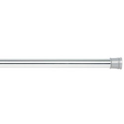 Zenith Shower Curtain Rod 60 in. L Silver