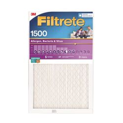 3M Filtrete 20 in. W X 20 in. H X 1 in. D 12 MERV Pleated Allergen Air Filter