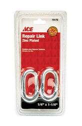 Ace Zinc-Plated Steel Repair Lap Link 400 lb 1-1/4 in. L