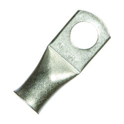 Jandorf 2 Ga. Uninsulated Wire Electrical Lug Silver 1 pk