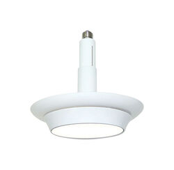 CooLEDlite Matte White 4/5/6 in. W Plastic LED Recessed Light 12 W