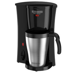 Black and Decker 15 oz Black/Silver Coffee Maker