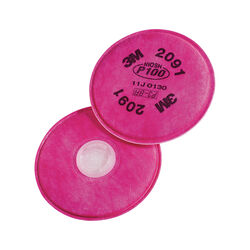 3M P100 Sanding and Lead Paint Removal Particulate Filter 6000&7500 Pink 2 pk