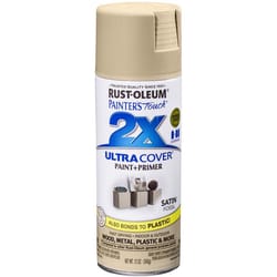 Rust-Oleum Painter's Touch 2X Ultra Cover Satin Fossil Spray Paint 12 oz