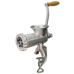Weston Electroplated Tin Coated Silver Manual speed Meat Grinder