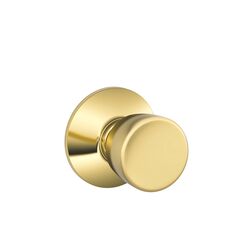 Schlage Bell Bright Brass Steel Privacy Knob 2 Grade Right or Left Handed