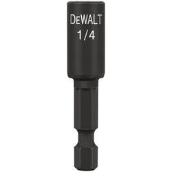 DeWalt Impact Ready 1/4 in. S X 1-7/8 in. L Black Oxide Nut Driver 1 pc