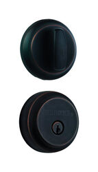 Brinks Push Pull Rotate Oil Rubbed Bronze Steel Deadbolt