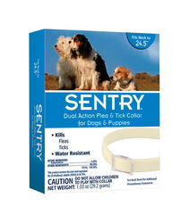 Sentry Dog Flea and Tick Collar for Dogs Deltametrin 1.03 oz