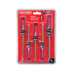 Craftsman 5 pc Multi-Bit Screwdriver Set 8 in.