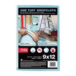 Trimaco One Tuff 9 ft. W X 12 ft. L Drop Cloth 1 pk