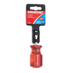 Crescent 3/16 in. S X 1-1/2 in. L Slotted Stubby Screwdriver 1 pc