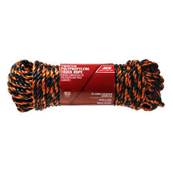Ace 1/2 in. D X 100 ft. L White Twisted Poly Truck Rope